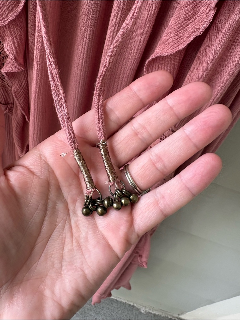 Free People Beach Bliss Dress- Rose - Picture 7 of 10
